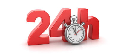 24時間365日受付緊急時即日対応