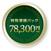 特殊清掃パック78,300円