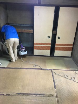 空き家の片づけと骨董品等の買取査定の事例-作業後画像