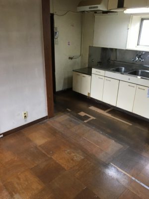 印西市で解体予定の一軒家の空き家整理の事例-作業後画像