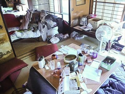 家主様の施設入居のための生前整理とご家族の遺品整理の事例-作業前画像